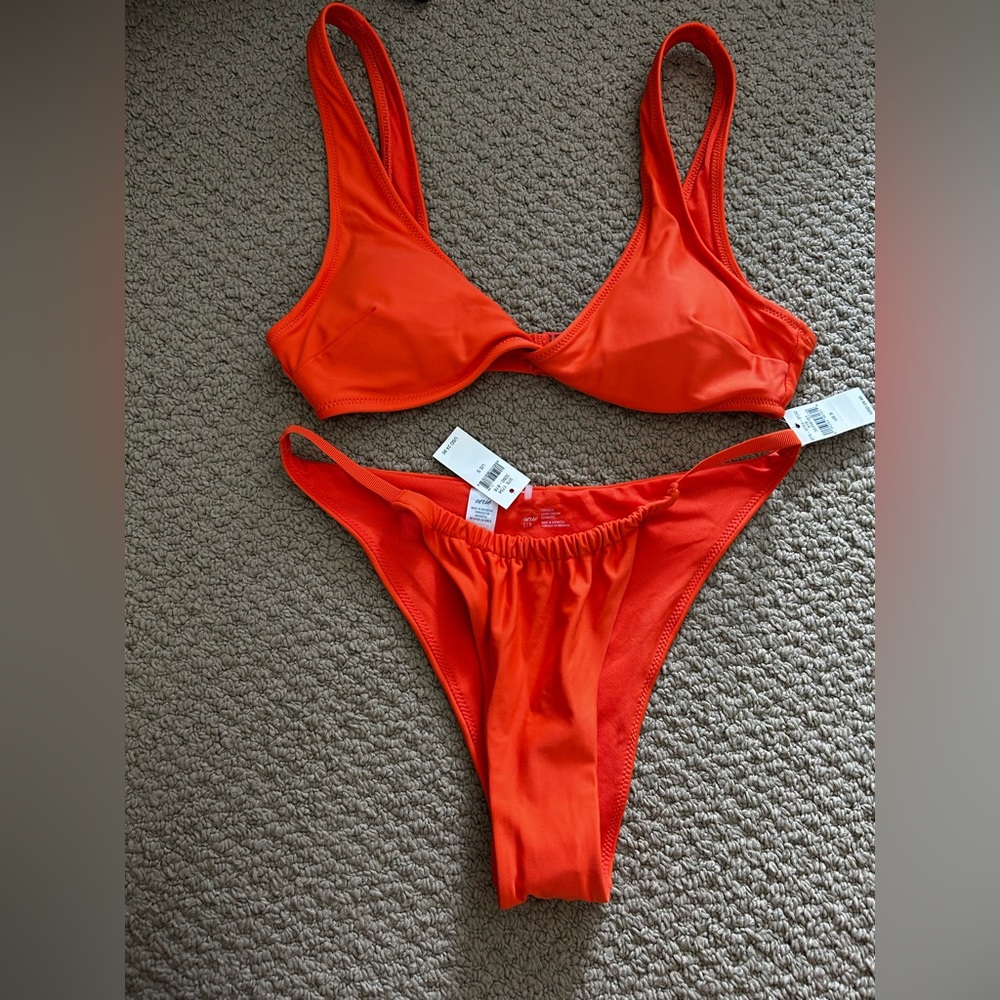 Aerie Orange Bikini
